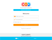 Tablet Screenshot of brandradionetworks.com